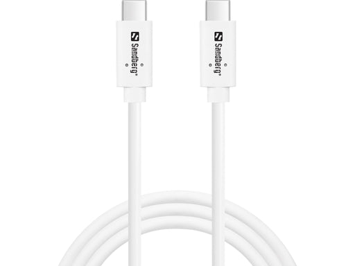 EAN 5705730136535 - Sandberg 136-53 cable USB USB 3.2 Gen 2 (3.1 Gen 2) 1 m USB C Blanco imagen 1