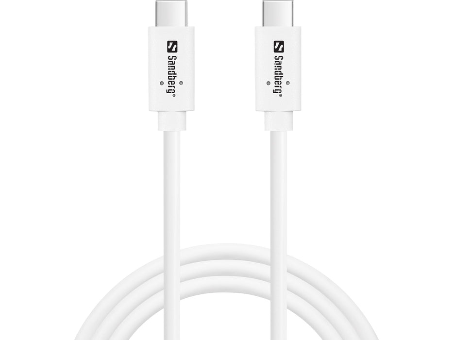 EAN 5705730136535 - Sandberg 136-53 cable USB USB 3.2 Gen 2 (3.1 Gen 2) 1 m USB C Blanco imagen 1