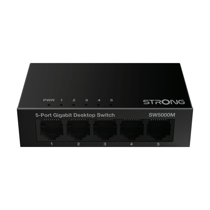 EAN 9120072375637 - Strong SW5000M switch Gigabit Ethernet (10/100/1000) Negro imagen 4