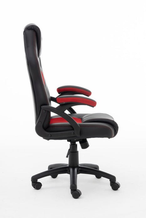 EAN 4251236201167 - Raptor Gaming 437764 silla para videojuegos Silla para videojuegos de PC Asiento acolchado Negro, Rojo imagen 3