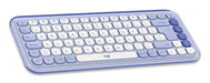 EAN 5099206127586 - Logitech 920-013074 teclado Universal Bluetooth QWERTY Internacional de EE.UU. Lila, Blanco imagen 3