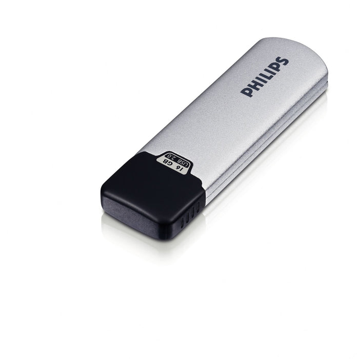EAN 8712581404970 - Philips FM16FD00B/00 unidad flash USB 16 GB USB tipo A 2.0 Negro, Plata imagen 1