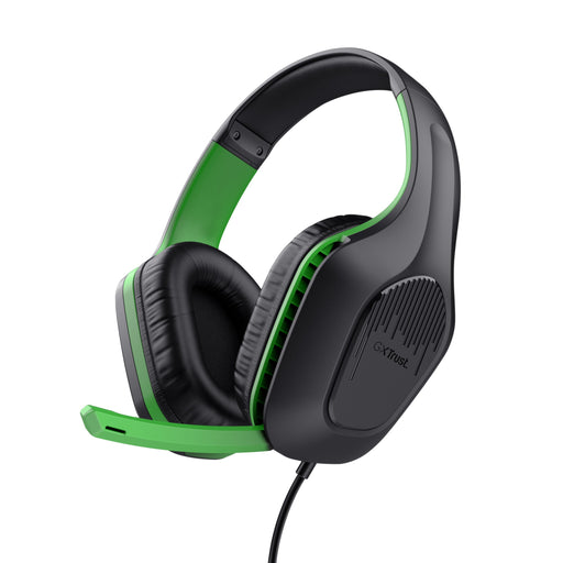 EAN 8713439249941 - Trust GXT 415X ZIROX Auriculares Alámbrico Diadema Juego Negro, Verde imagen 1
