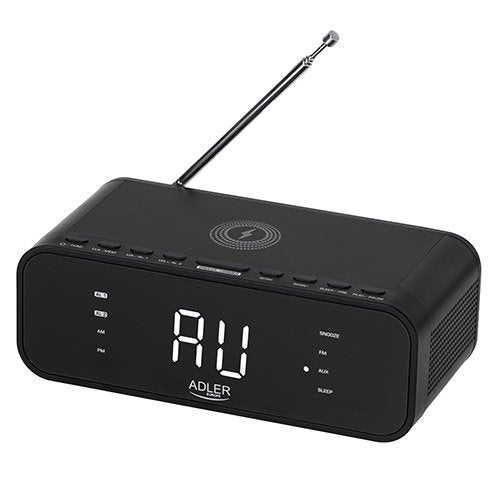 EAN 5903887808408 - Adler AD 1192B despertador Reloj despertador digital Negro imagen 2