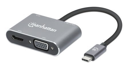 EAN 0766623130691 - Manhattan 130691 base para portátil y replicador de puertos Alámbrico USB 3.2 Gen 1 (3.1 Gen 1) Type-C Gr imagen 1
