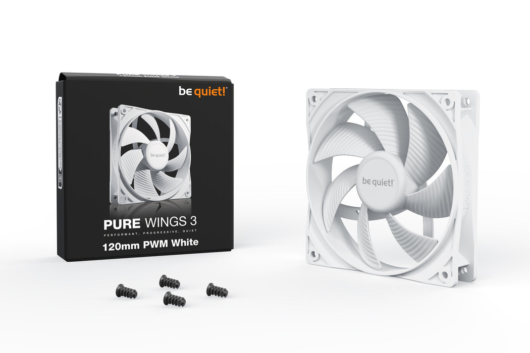 EAN 4260052190975 - be quiet! Pure Wings 3 120mm PWM White Carcasa del ordenador Ventilador 12 cm Blanco 1 pieza(s) imagen 3