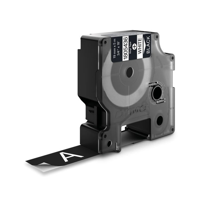 EAN 0071701059925 - DYMO 1805436 cinta para impresora de etiquetas Blanco sobre negro imagen 4