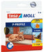 EAN 4042448104519 - TESA P-Profile 6 m Ventana Burlete de goma Autoadhesivo Marrón imagen 1