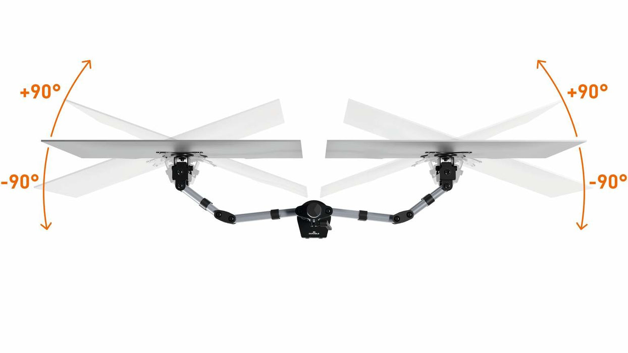 EAN 4005546734996 - Durable 509523 soporte para monitor 68,6 cm (27") Pared Plata imagen 5