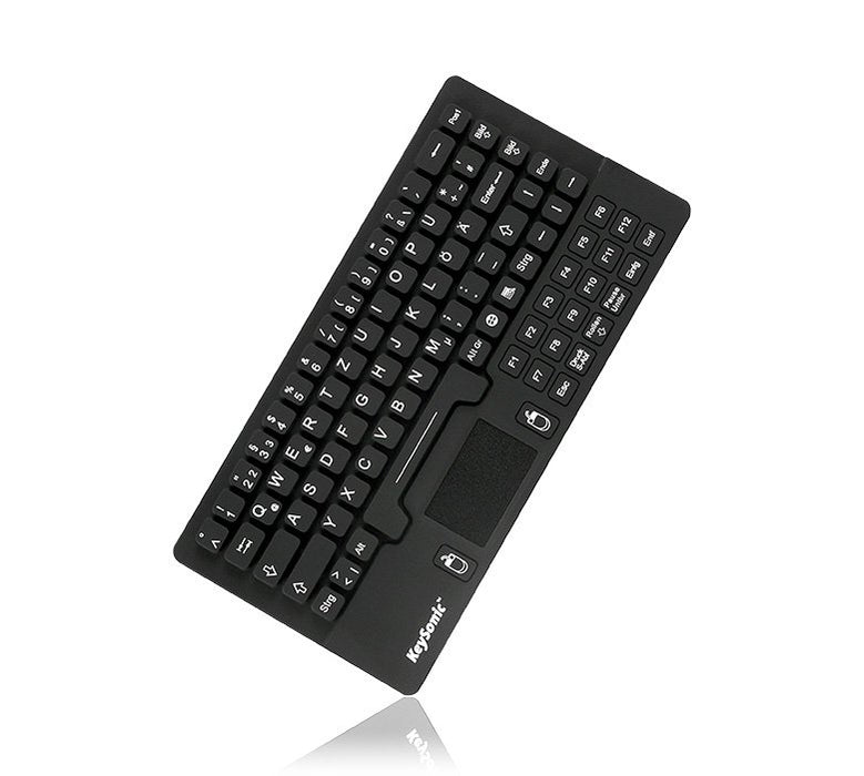 EAN 4250078161431 - KeySonic KSK-5031IN teclado Universal USB QWERTY Inglés del Reino Unido Negro imagen 2