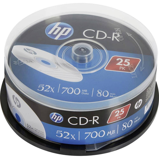EAN 4710212129296 - HP CRE00015 CD en blanco CD-R 700 MB 52x 25 pieza(s) imagen 1