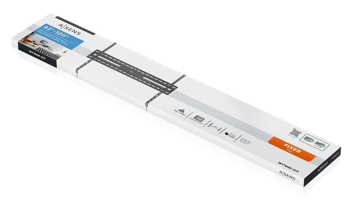 EAN 8435739902295 - AISENS WT100F-317 soporte para TV 2,54 m (100") imagen 6