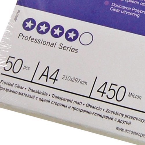 EAN 0013465386848 - GBC IB386848 cubierta PVC Transparente 100 pieza(s) imagen 6