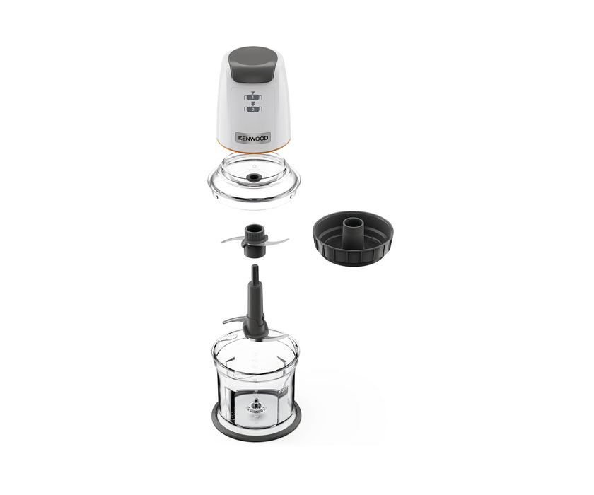 EAN 5011423003542 - Kenwood CHP61.100WH picadora eléctrica de alimentos 0,5 L 500 W Gris, Blanco imagen 3