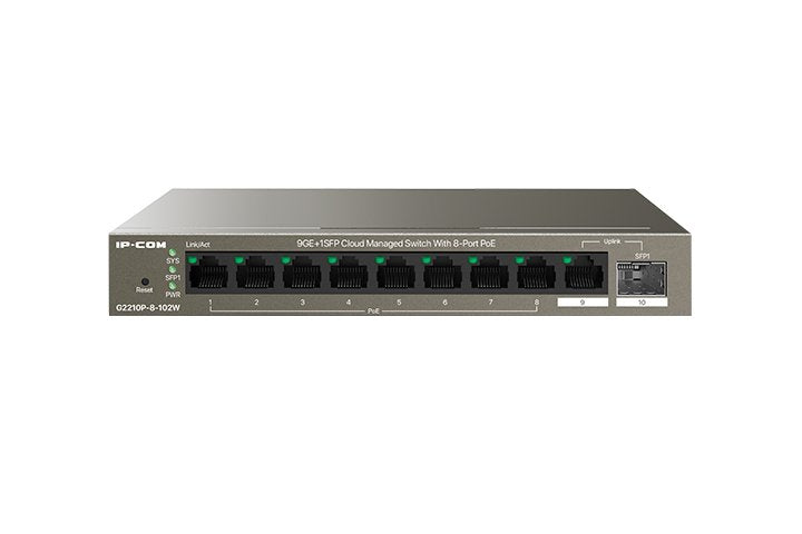 EAN 6932392835295 - IP-COM Networks G2210P-8-102W switch Gestionado Gigabit Ethernet (10/100/1000) Energía sobre Ethernet (Po imagen 1