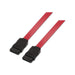 EAN 8436574701524 - AISENS A130-0153 cable de SATA 0,5 m SATA 7-pin Negro, Rojo imagen 1
