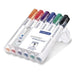 EAN 4007817328941 - Staedtler Lumocolor whiteboard marker 351 marcador 6 pieza(s) Punta redonda Negro, Azul, Verde, Naranja,  imagen 1