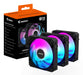 EAN 4719331555191 - GIGABYTE AORUS EZ CHAIN FAN 120 (3-Pack) Placa base Ventilador 12 cm Negro 3 pieza(s) imagen 7