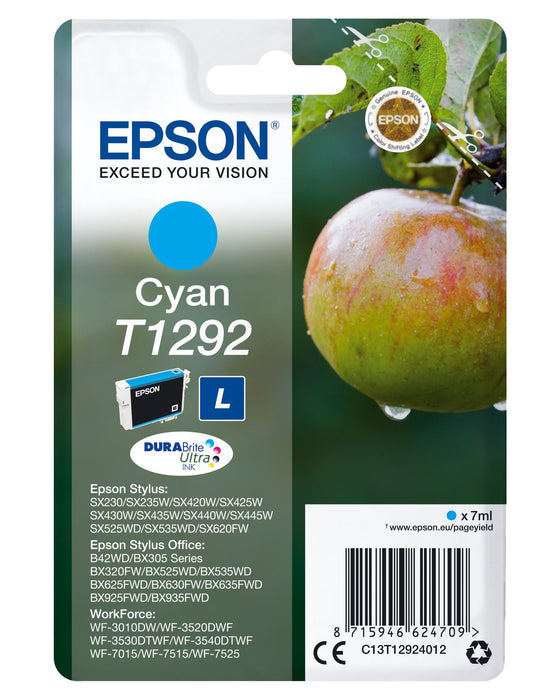 EAN 5057454503590 - Epson T1292 cartucho de tinta 1 pieza(s) Original imagen 1