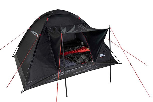 EAN 4001690103206 - High Peak Beaver 3 Negro, Rojo Tienda tipo pirámide imagen 5