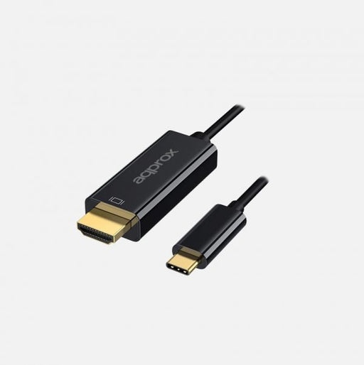 EAN 8435099531548 - Approx APPC52 cable HDMI 0,12 m USB-c Negro imagen 1