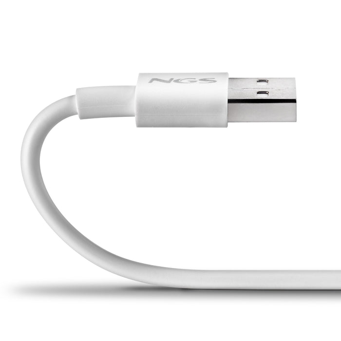 EAN 8435430627336 - NGS ZYRO-AC cable USB USB 2.0 1 m USB A USB C Blanco imagen 4