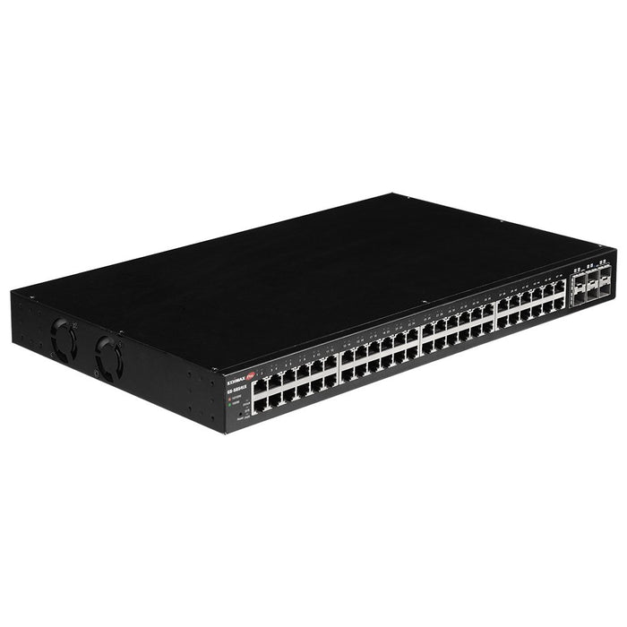EAN 4717964704481 - Edimax GS-5654LX switch Gestionado Gigabit Ethernet (10/100/1000) Negro imagen 3