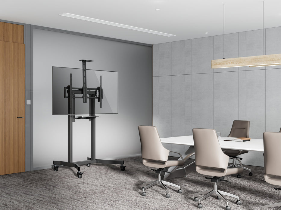 EAN 4015867238455 - Equip 650633 soporte para TV 2,54 m (100") Negro imagen 11