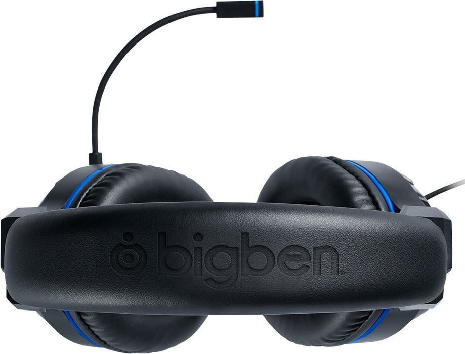 EAN 3499550371093 - Bigben Interactive PS4OFHEADSETV3 auricular y casco Auriculares Alámbrico Diadema Juego Negro, Azul imagen 3