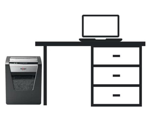 EAN 5028252523448 - Rexel Momentum M510 triturador de papel Microcorte Negro imagen 6