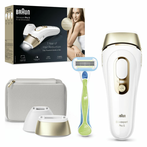 EAN 7500435238366 - Braun PL5152 Luz pulsada intensa (IPL) Oro, Blanco imagen 2