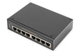 EAN 4016032454489 - Digitus DN-651108 switch No administrado Gigabit Ethernet (10/100/1000) Negro imagen 1