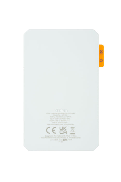 EAN 8718182277029 - Xtorm Essential Polímero de litio 10000 mAh Blanco imagen 2