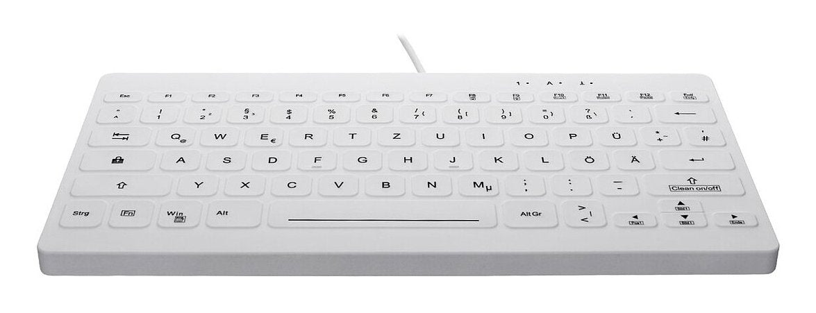 EAN 7061117684333 - CHERRY AK-C4112 teclado Médico USB QWERTZ Alemán Blanco imagen 3