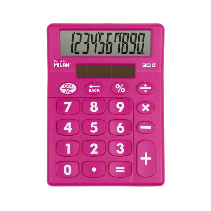 EAN 8411574105992 - Milan 159906ACD calculadora Escritorio Calculadora básica Azul, Rosa, Amarillo imagen 4