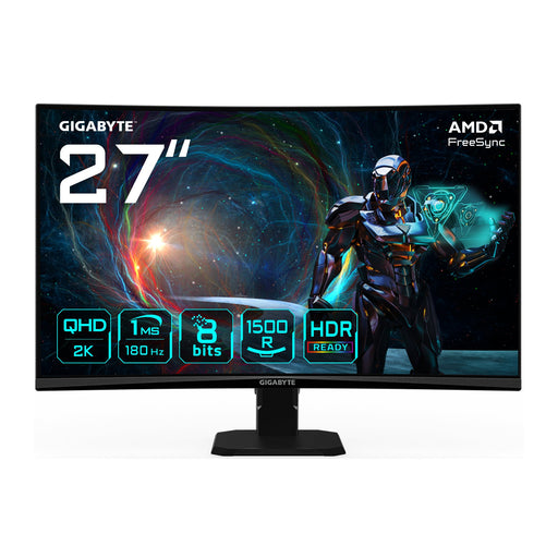 EAN 4719331863456 - GIGABYTE GS27QCA LED display 68,6 cm (27") 2560 x 1440 Pixeles Quad HD Negro imagen 1