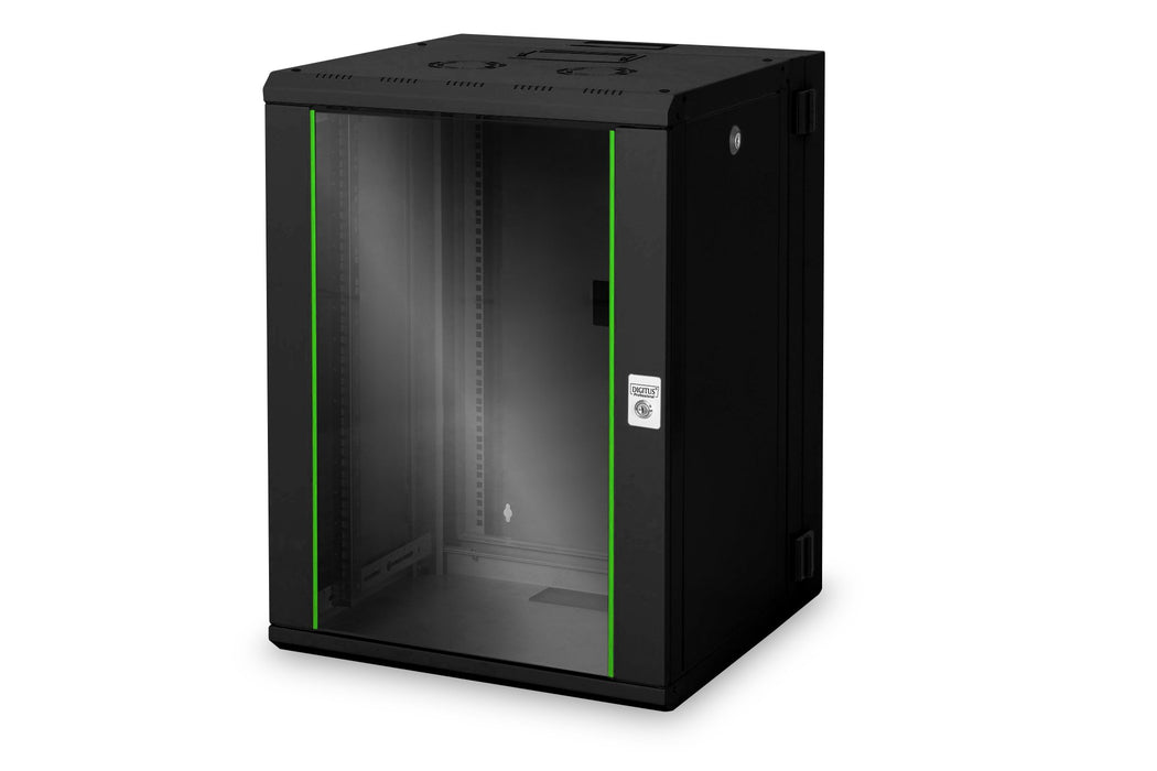 EAN 4016032205784 - Digitus DN-19 16-U-3-SW armario rack 16U Bastidor de pared Negro imagen 1