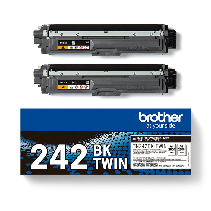 EAN 4977766812818 - Brother TN-242BKTWIN cartucho de tóner 2 pieza(s) Original Negro imagen 3