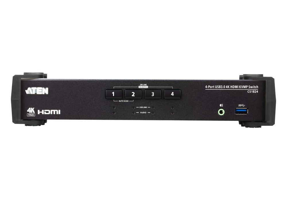EAN 4719264649424 - ATEN CS1824-AT-G interruptor KVM Negro imagen 3