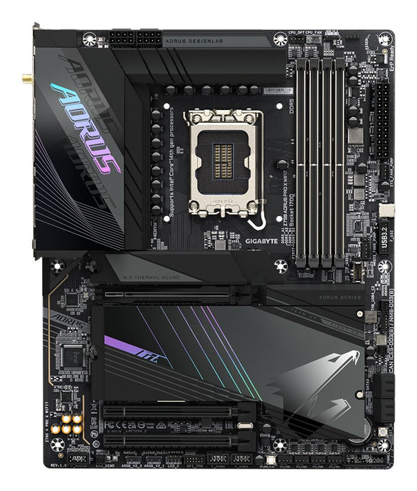 EAN 4719331860141 - GIGABYTE Z790 AORUS PRO X WIFI7 Intel Z790 Express LGA 1700 ATX imagen 2