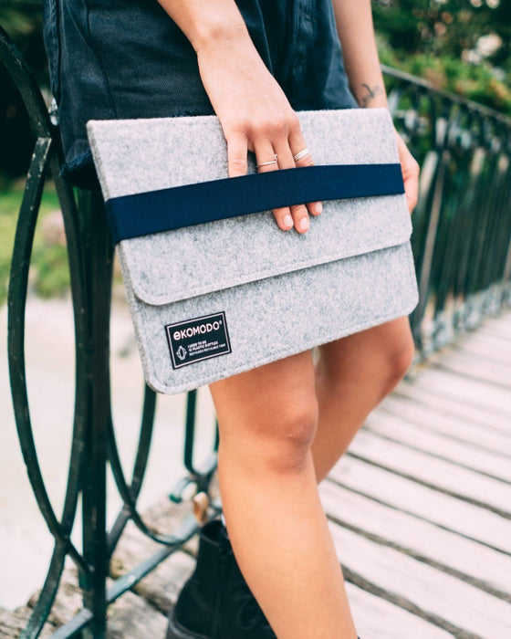 EAN 8436590370209 - EKOMODO HR-014 maletines para portátil 38,1 cm (15") Funda Verde, Gris imagen 9