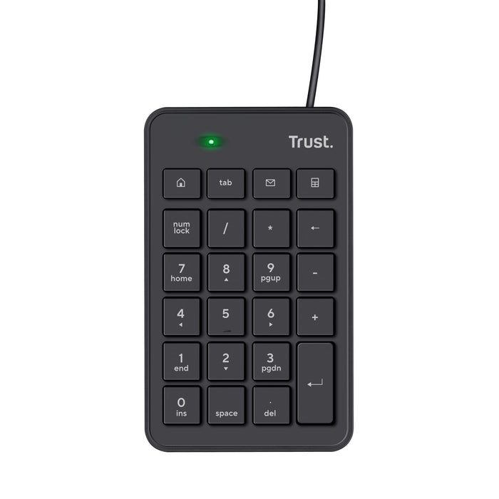 EAN 8713439222210 - Trust 22221 teclado numérico Portátil/PC USB Negro imagen 2