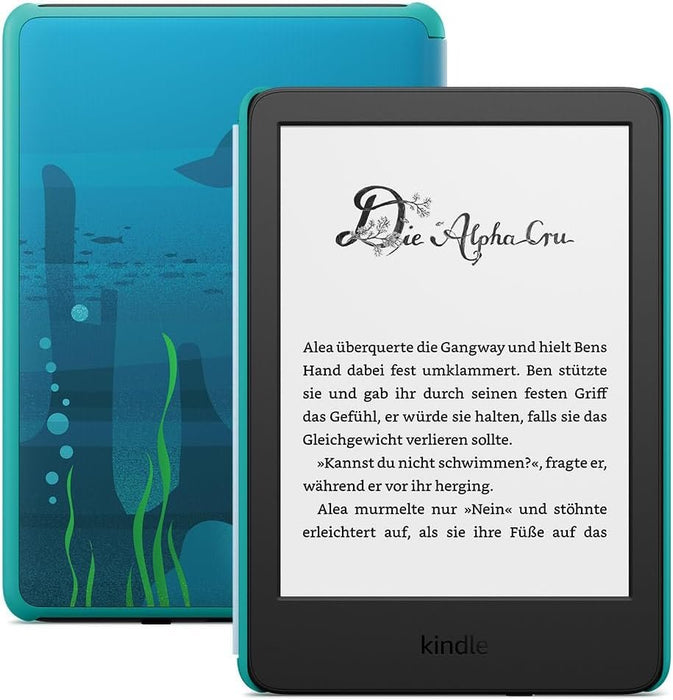 EAN 0840414674011 - Amazon Kindle Kids lectore de e-book Pantalla táctil 16 GB Wifi Azul imagen 1