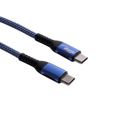EAN 5901720137517 - Akyga AK-USB-37 cable USB USB 2.0 1 m USB C Azul imagen 2