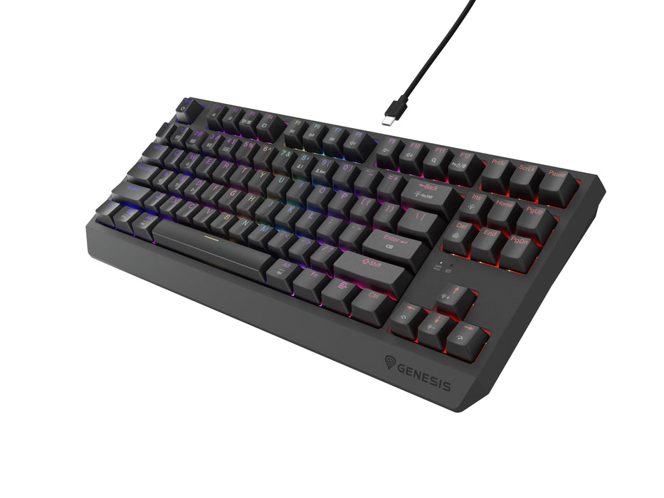 EAN 5901969443806 - GENESIS Thor 230 TKL teclado Juego USB + RF Wireless + Bluetooth QWERTY Negro imagen 15