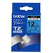 EAN 4977766052085 - Brother Gloss Laminated Labelling Tape - 12mm, Black/Blue cinta para impresora de etiquetas TZ imagen 1