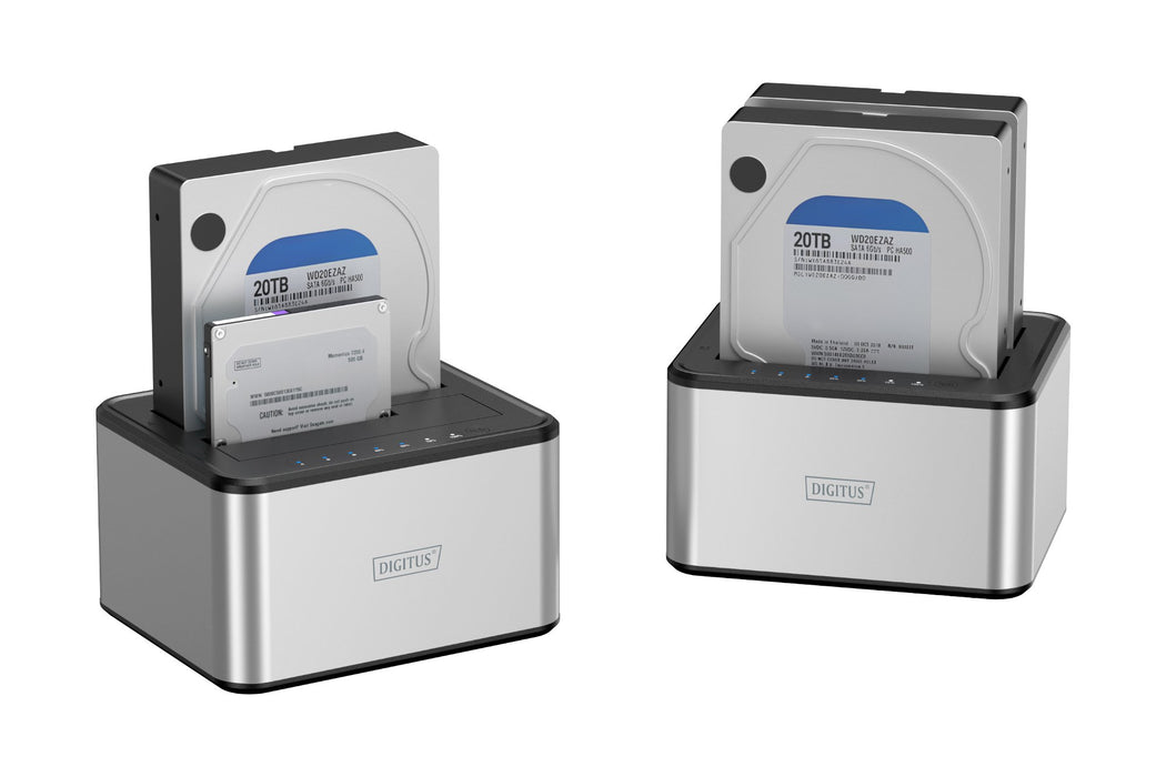 EAN 4016032498414 - Digitus DA-71540-2 base de conexión para disco duro USB 3.2 Gen 1 (3.1 Gen 1) Type-B Negro, Blanco imagen 5