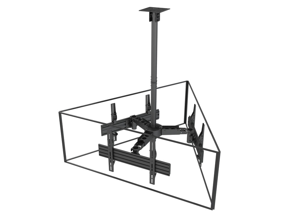 EAN 4015867207987 - Equip 650371 soporte para pantalla de señalización 165,1 cm (65") Negro imagen 2