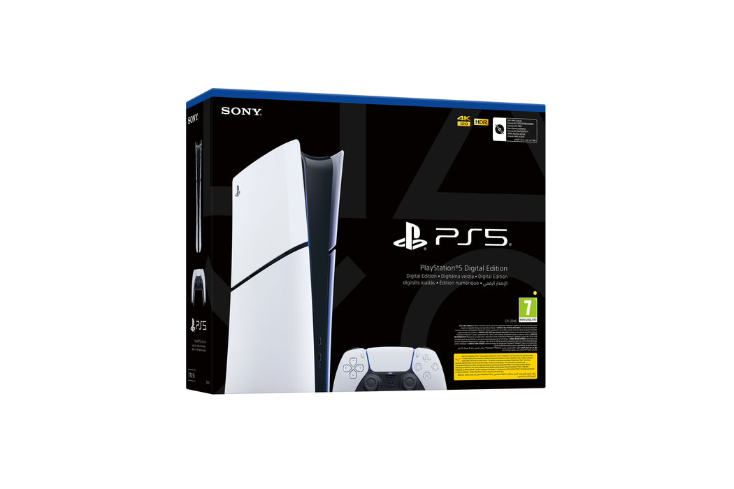 EAN 711719577478 - Sony PlayStation 5 Slim Digital Edition 1,02 TB Wifi Negro, Blanco imagen 5