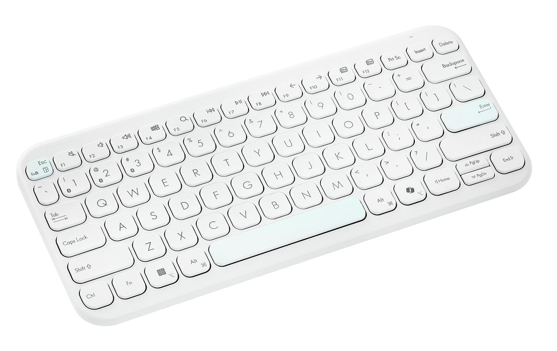 EAN 4711387823101 - ASUS Marshmallow Keyboard KW100 teclado Hogar Bluetooth QWERTZ Alemán Blanco imagen 2